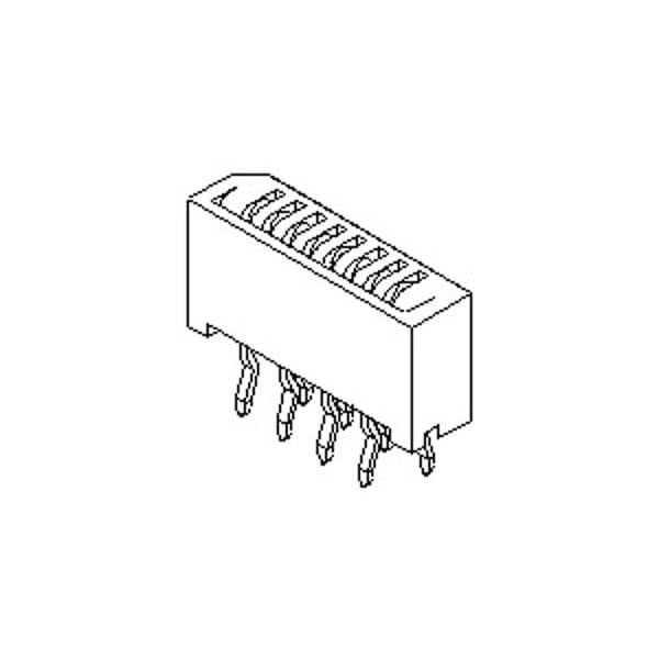 Molex Ffc/Fpc Connector, 21 Contact(S), 1 Row(S), Female, Straight, 0.039 Inch Pitch, Solder Terminal,  - 528062110