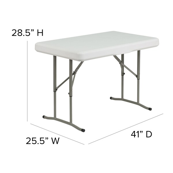 Flash Furniture Blue Pop Up Canopy Tent and Folding Bench Set - JJ-GZ88103-BL-GG