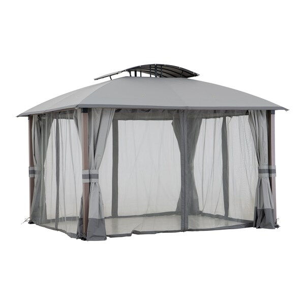 Sunjoy 11 ft. x 13 ft. Fremont Soft Top Gazebo - A101018900
