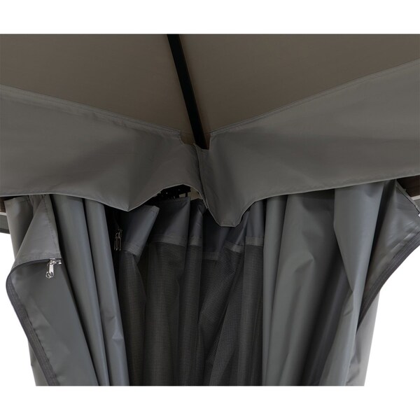Sunjoy 11 ft. x 13 ft. Fremont Soft Top Gazebo - A101018900