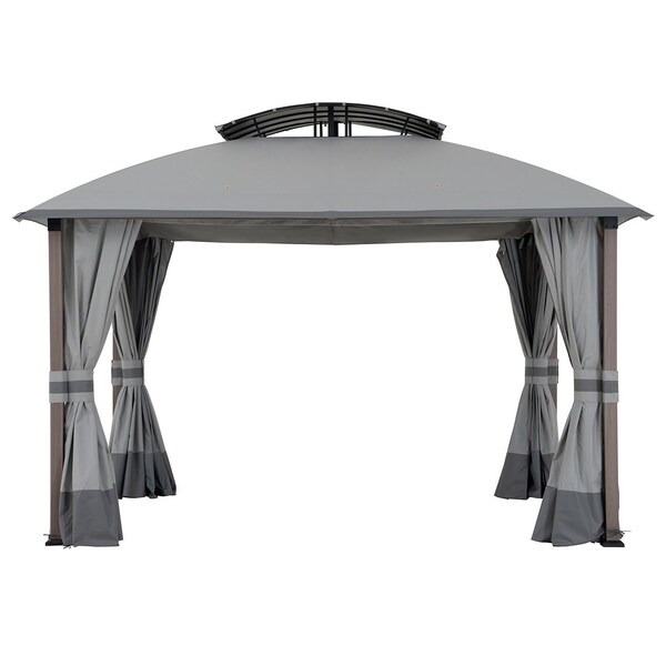 Sunjoy 11 ft. x 13 ft. Fremont Soft Top Gazebo - A101018900