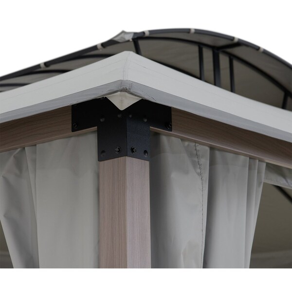 Sunjoy 11 ft. x 13 ft. Fremont Soft Top Gazebo - A101018900