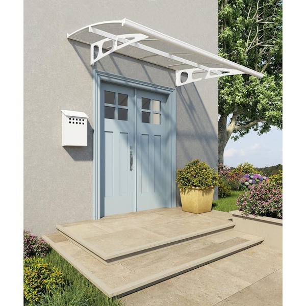 Oasis 7 x 5 ft. Bordeaux 2230 Awning Kit, White & Mist - OA3128078