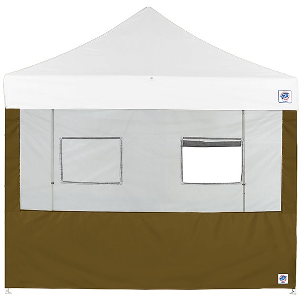 E-Z Up Food Booth Sidewall, Green, 10 ft H - SW3FB10FXTMC2WOD