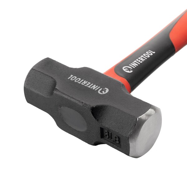 Intertool 4 lbs. Drilling Hammer, 13 in. Fiberglass Handle - HT08-0242