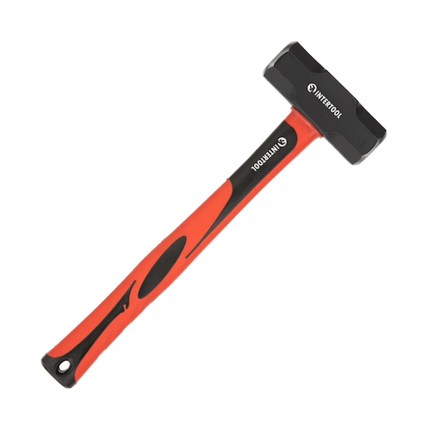 Intertool 4 lbs. Drilling Hammer, 13 in. Fiberglass Handle - HT08-0242