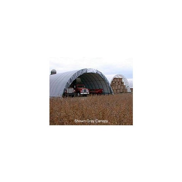 Clearspan Econoline Storage Building 20'W x 12'H x 25'L Green Freestanding - 108295FN