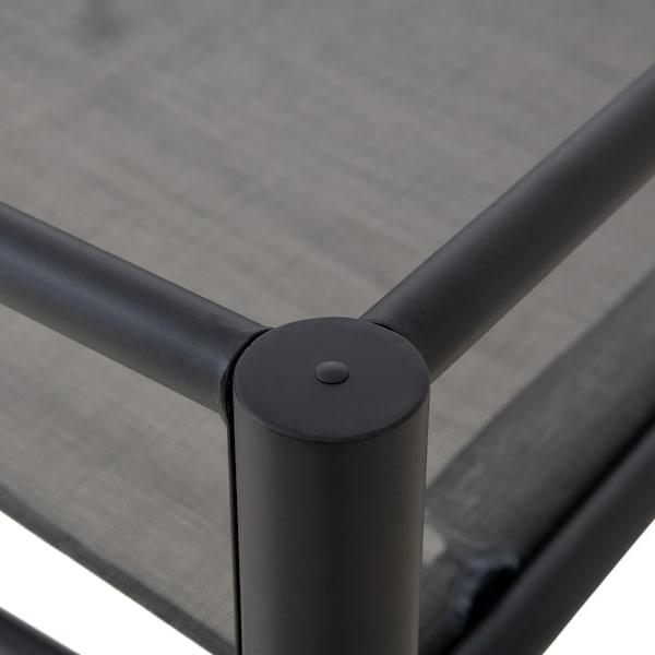Sunjoy 10 ft x 10 ft Darkeford Metal pergola Black - A106024803