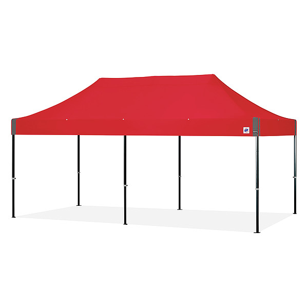 E-Z Up Portable Shelter, 20 ft L, Polyester - END3ABK20KMCRD