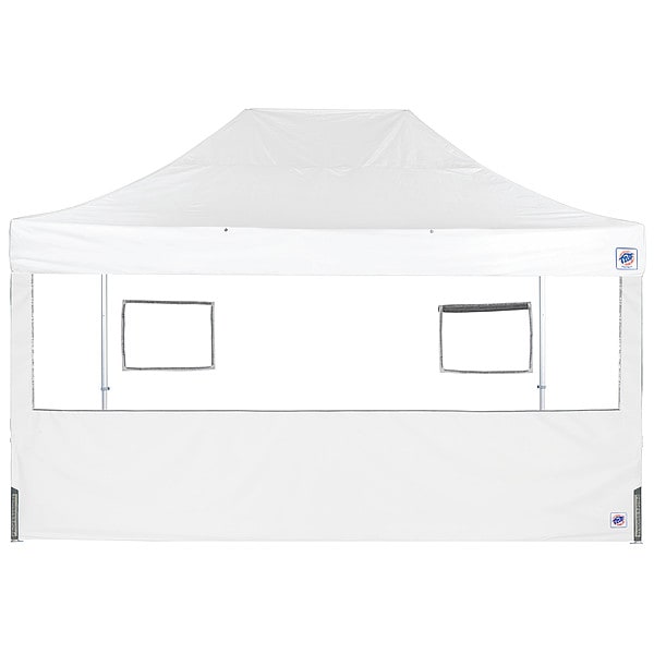 E-Z Up Food Booth Sidewall, White, 15 ft H - SW3FB15FXTMC2WWH