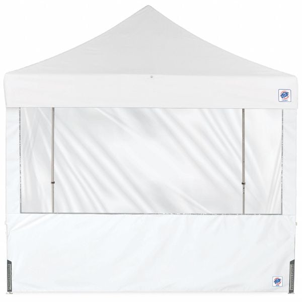 E-Z Up Panorama Sidewall, White, 8 ft W, 8 ft H - SW3P8FXTWH