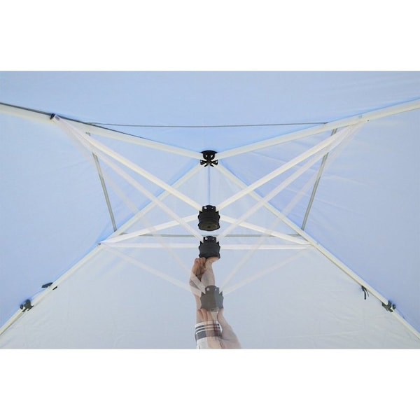 Seasonal Trends Canopy, 10 ft L, 10 ft W, 9 ft 1 in H, Steel Frame, Polyester Canopy - VPR10021-0