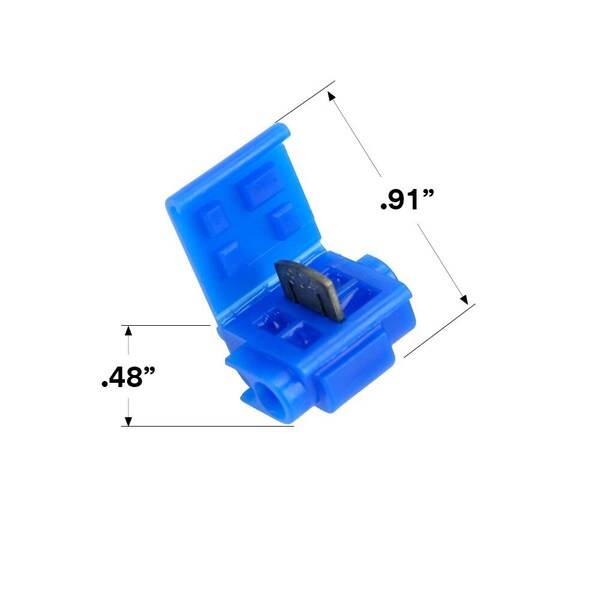 3M Displacement Connector, 18-14 AWG, PK5000 - 804-BULK