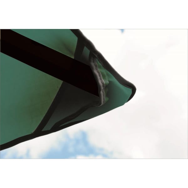 Acacia 12 sq. ft. Sundura Replacement Canopy for 12 sq. ft.  Gazebo, Green - AGKRC12-SD GREEN