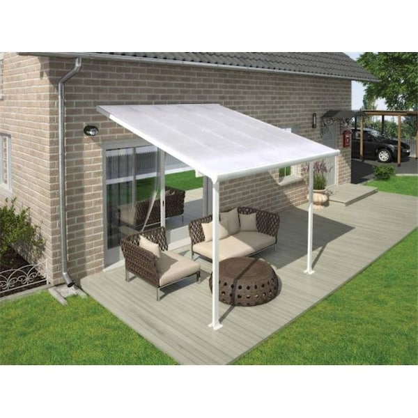 Palram Palram - Canopia HG9310 Feria Patio Cover - 10 ft. x 10 ft. - White - HG9310