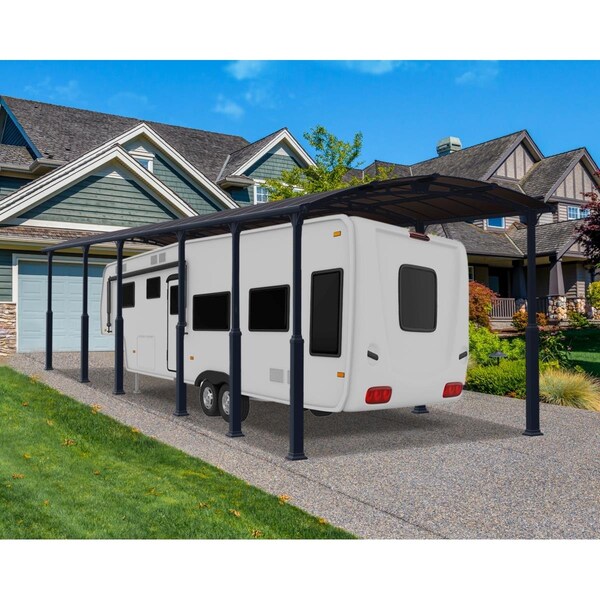 Palram - Canopia  12 x 42 ft. Arcadia Alpine Carport - HG9129