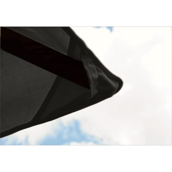 Acacia 12 sq. ft. Sundura Replacement Canopy for 12 sq. ft. Gazebo, Black - AGKRC12-SD BLACK