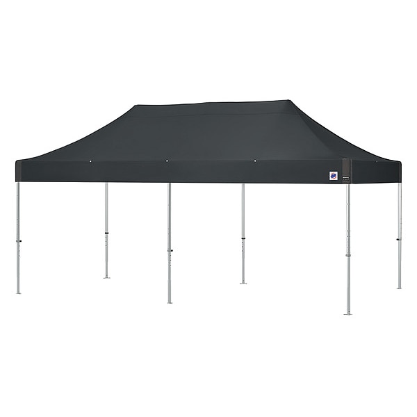 E-Z Up Portable Shelter, 20 ft L, Polyester - END3A20KMCSG