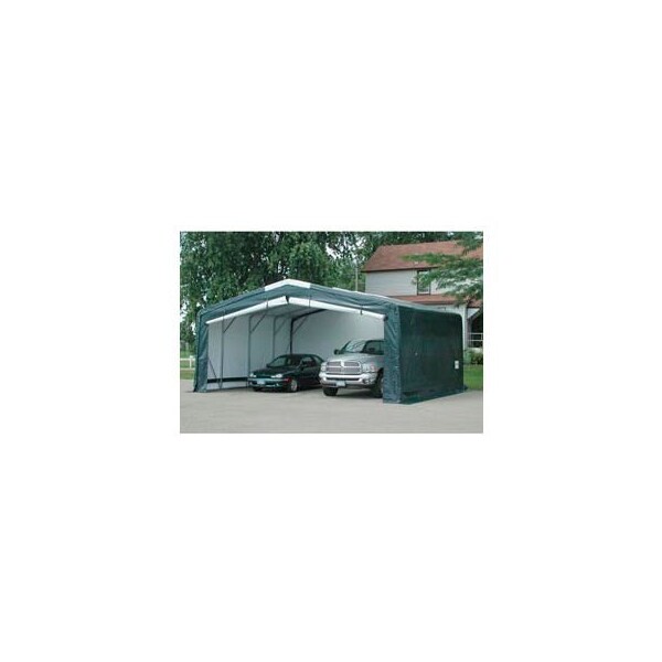 Clearspan Storage Master Elite 18'W x 13'H x 20'L White - PB03010R5W