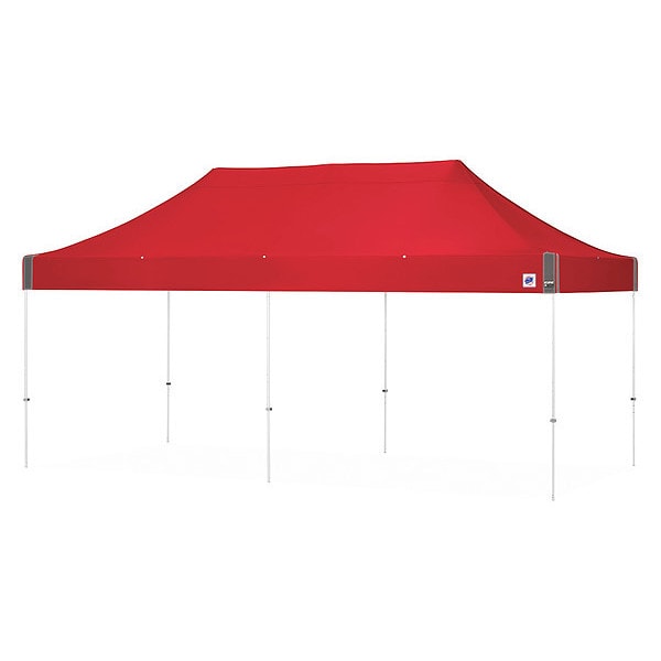 E-Z Up Portable Shelter, 20 ft L, Polyester - EC3STL20KFWHTMCRD