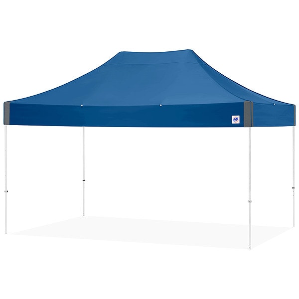 E-Z Up Portable Shelter, Blue, 10 ft W, 15 ft L - EC3STL15KFWHTMCRB