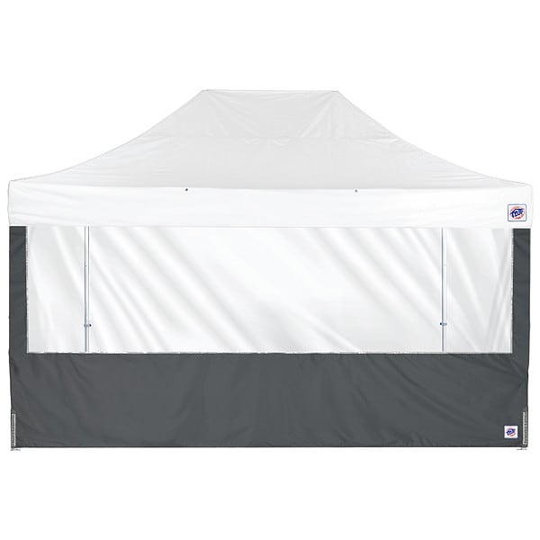 E-Z Up Panorama Sidewall, Gray, 15 ft W, 15 ft H - SW3P15FXTSG