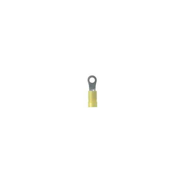 Panduit 12-10 AWG Vinyl Ring Terminal 1/4" Stud PK500 - PV10-14R-D