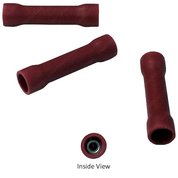 Electriduct Electriduct Vinyl Insulated Butt Splice Connectors - HS-HP-BTC-RD-1000