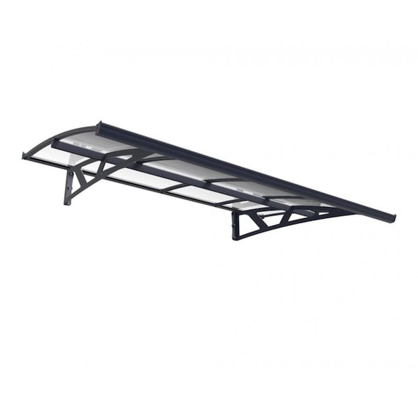 Oasis 4 x 3 ft. Neo 1180 Awning Kit, Gray & Clear - OA3124830