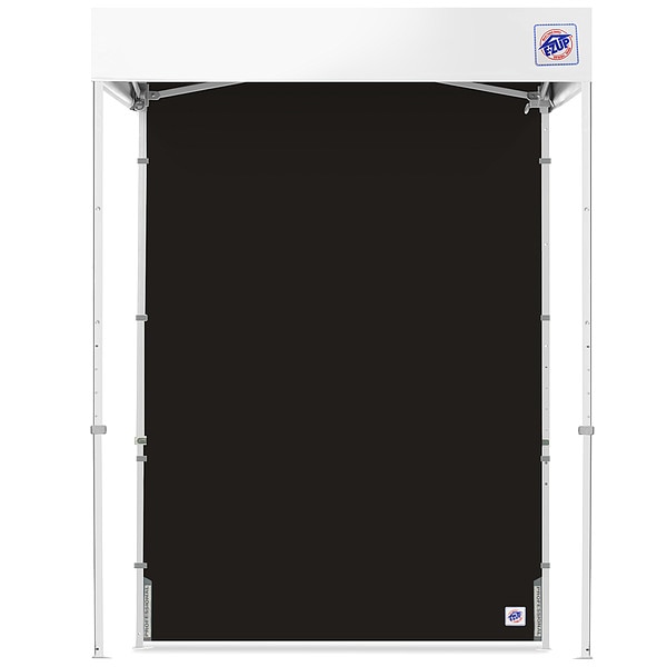 E-Z Up Sidewall, Black, 5 ft W, 5 ft H - SW5TCBK