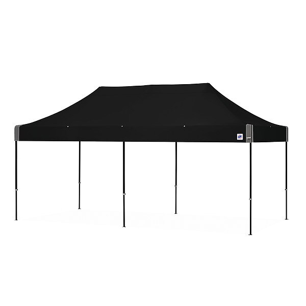E-Z Up Eclipse Steel Shelter, 10x20 Ft., Black Fr - EC3STL20KFBKTBK