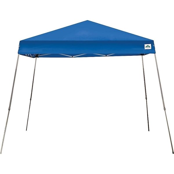 Seasonal Trends Canopy, 10 ft L, 10 ft W, 92 in H, Steel Frame, Polyester Canopy, Blue Canopy - 21007800020