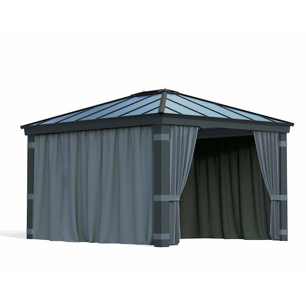 Palram-Canopia 12 x 14 ft. Dallas 4300 Curtain Set - HG2005