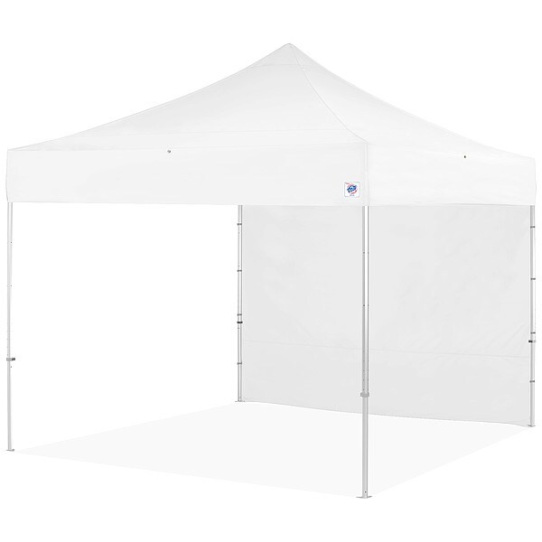 E-Z Up Sidewall, White, 6 14/25 ft W, 13 ft H - SWP313WH