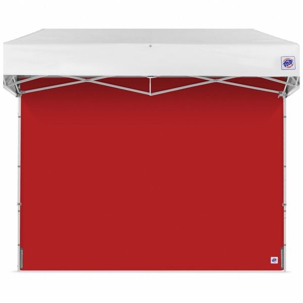 E-Z Up Professional Sidewall with FXT Clips, Red - SWP3FXT8RD