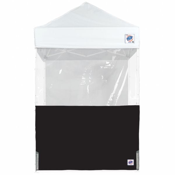 E-Z Up Panorama Sidewall, Black, 5 ft W, 5 ft H - SW3P5TCBK