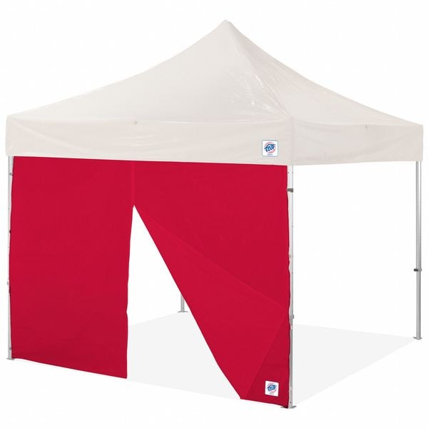 E-Z Up Sidewall, Red, 10 ft W, 10 ft H - SWVMZ10RD