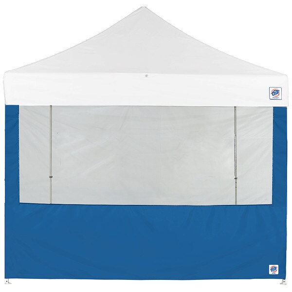 E-Z Up Food Booth Sidewall, Blue, 8 ft W, 8 ft H - SW3FB8FXTRB