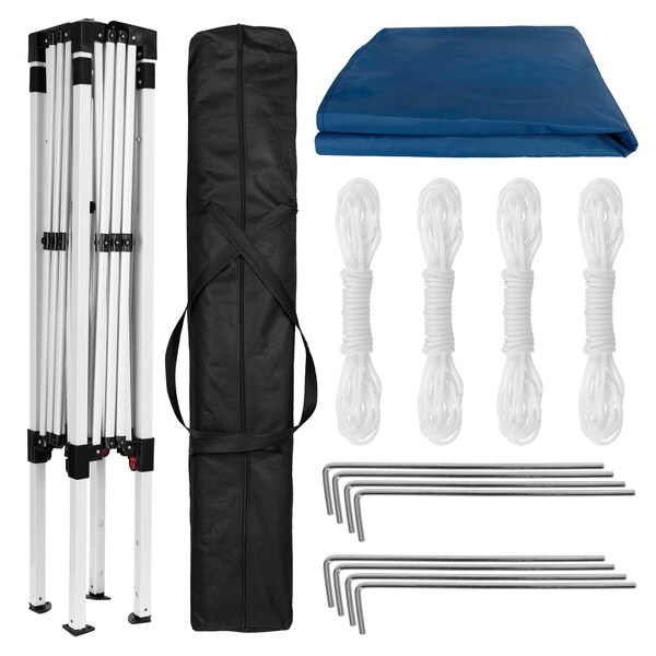 Flash Furniture 8' x 8'  Outdoor Pop Up Canopy Tent with Carry Bag - JJ-GZ88-BL-GG