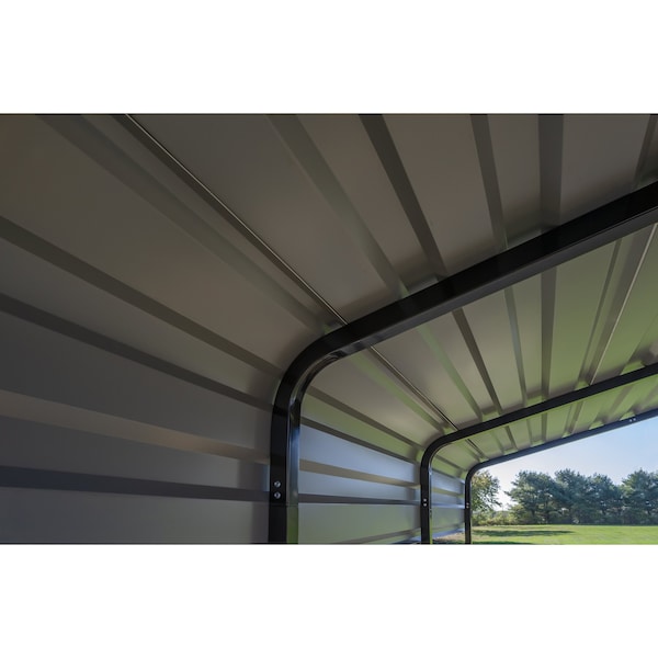 Arrow Storage Products Carport, 10 ft. x 15 ft. x 9 ft. Charcoal - CPHC101509