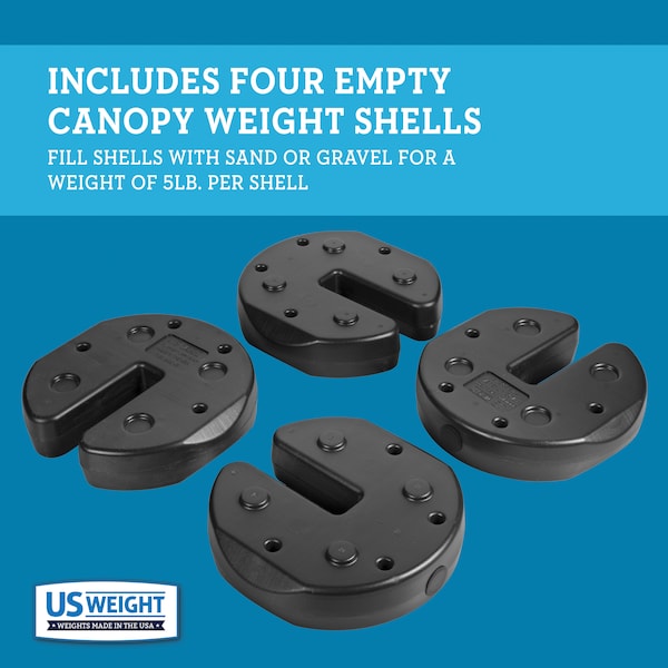 Us Weight Fillable Tailgater Weights - U0010