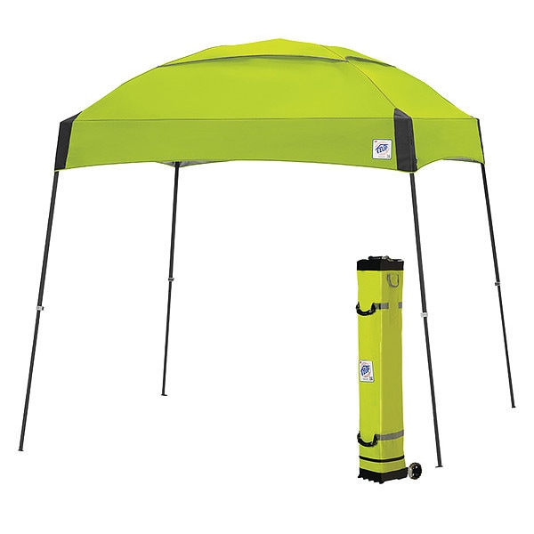 E-Z Up Dome Shelter, 10x10 Ft., Gray Frame, Limead - DM3SG10LA
