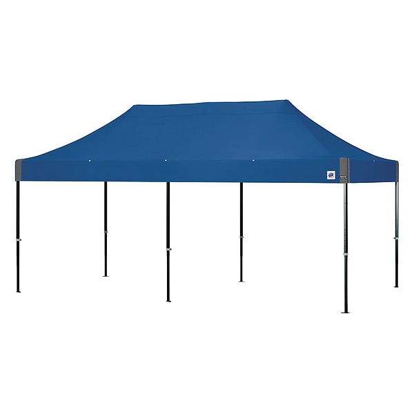 E-Z Up Portable Shelter, 20 ft L, Polyester - END3ABK20KMCRB