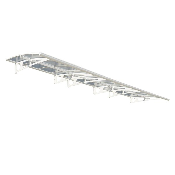 Palram - Canopia  4 x 22 in. Bordeaux 2230 Door Awning Kit - HG9585