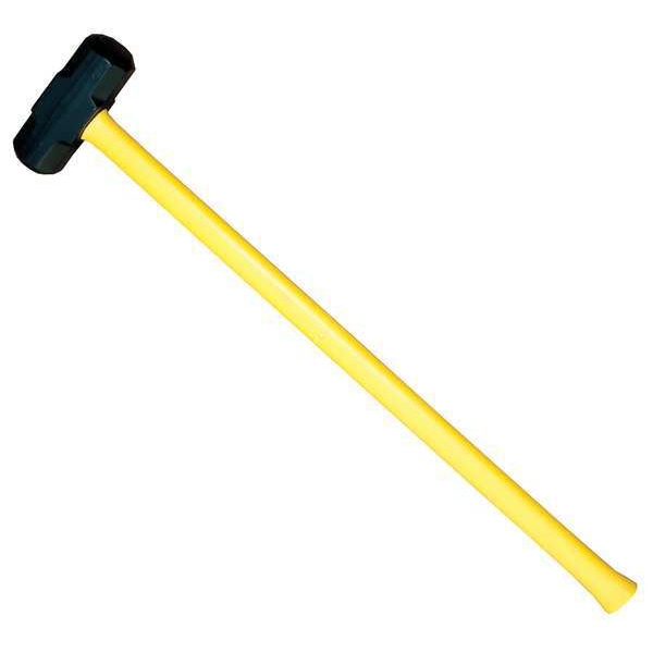 Fiberglass Innovations Sledge Hammer, 32" Fiberglass Handle, 8 lb. Head - S1