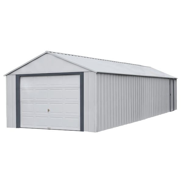 Arrow Storage Products Arrow Garage, 12x31, Flute Grey and Anthracite - BGR1231FG