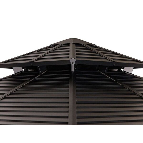 Gazebo Penguin Shefford Gazebo Metal Roof 8X8 - 70808-42