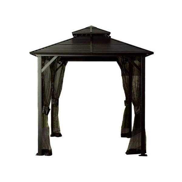 Gazebo Penguin Shefford Gazebo Metal Roof 8X8 - 70808-42