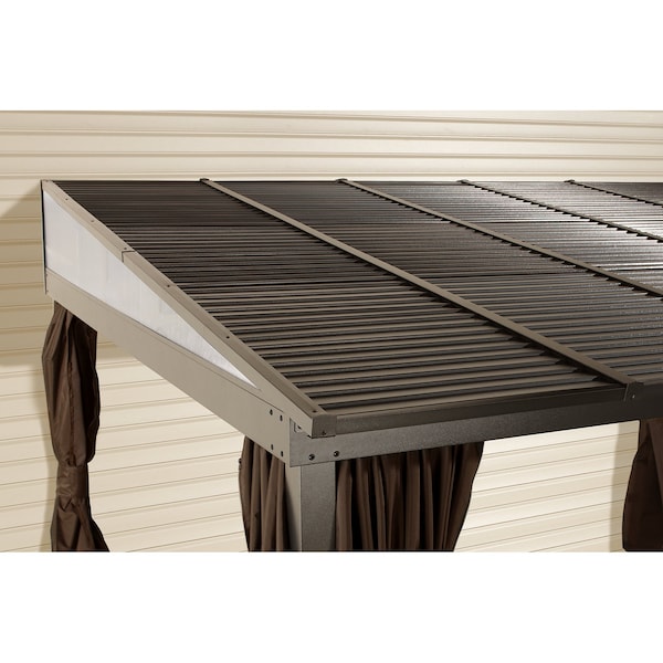 Sojag Portland 8 ft. x 12 ft. Wall Gazebo - 500-9167702