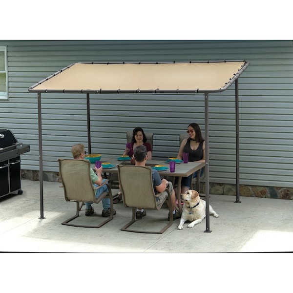 Shelterlogic 10x6 Solano Gazebo Canopy Tan Cover - 22516